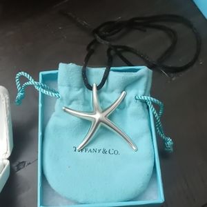 Elsa Peretti sterling Silver 925 Starfish Necklace